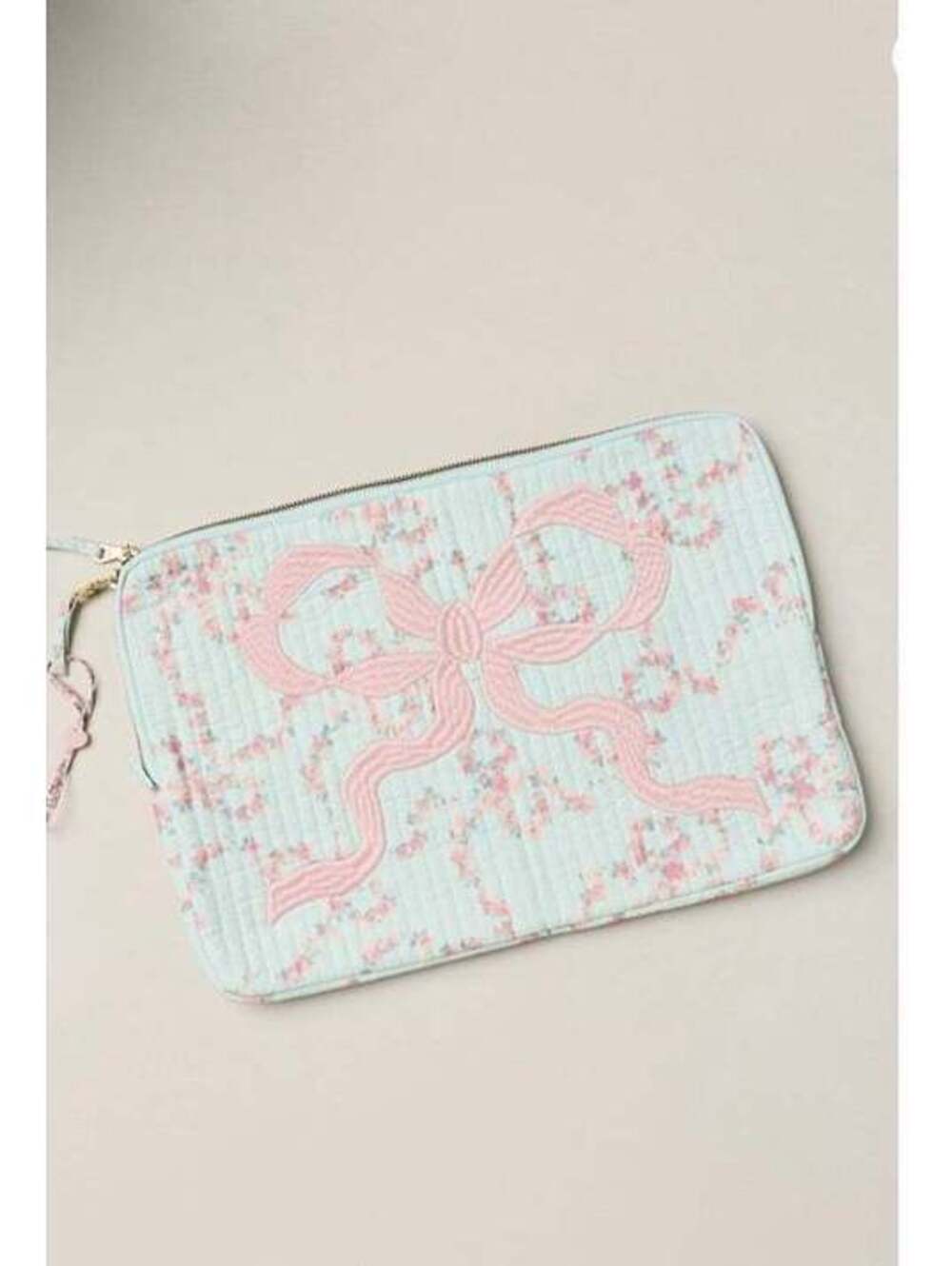 LoveShackFancy quilted bow laptop case [COPY]